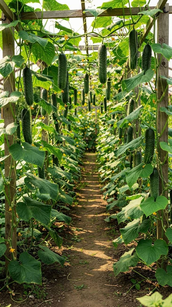 Cucumber cultivation